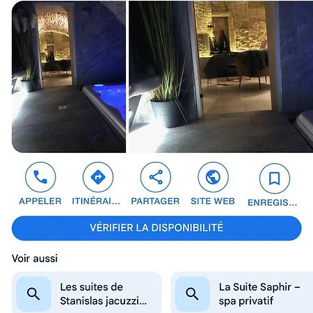 Jaccuzi & Spa Des Caves Stanislas Νανσύ Εξωτερικό φωτογραφία